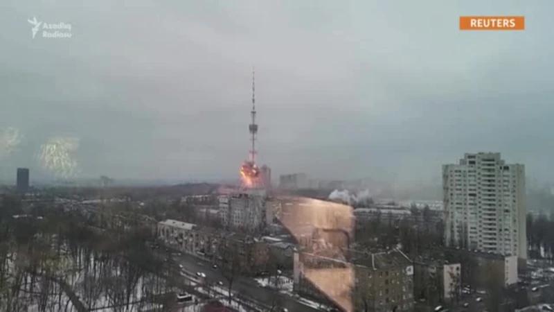 Canlı Ukraynaya hücumun 7-ci günü. Kiyevə raket zərbələri endirilir