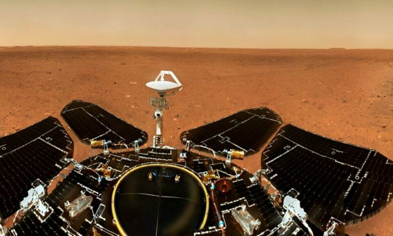 Çinin Zhurong adlı aparatı Marsda suyun izlərini aşkar edib