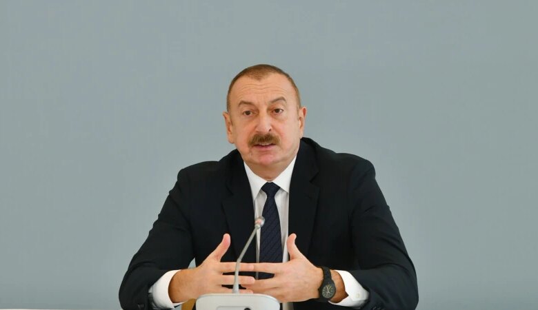 Azərbaycan prezidenti Ermənistanla danışıqların yubanmasından danışıb