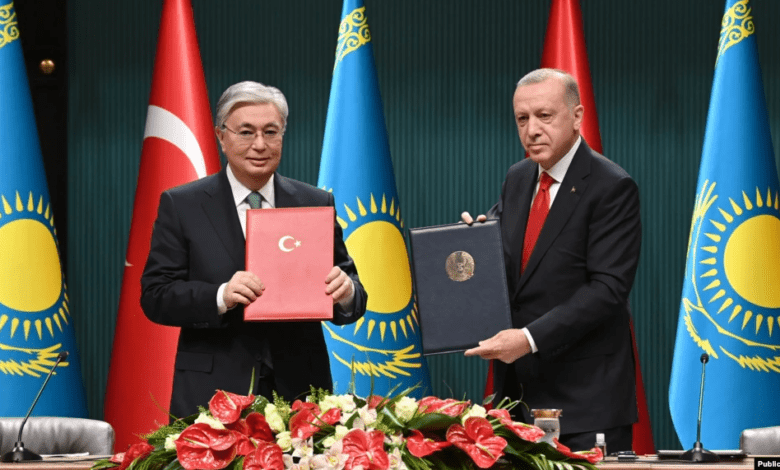 Geri dönüş: Qazaxıstan və Türkiyə hərbi əməkdaşlıq sazişi imzaladılar