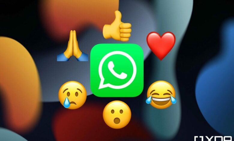 Whatsapp-da mesajlara emojilər vasitəsilə reaksiya bildirmək imkanı hamı üçün istifadəyə verilib