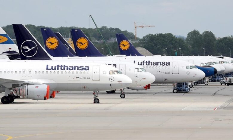 “Lufthansa” 900-ə yaxın uçuşunu ləğv edib