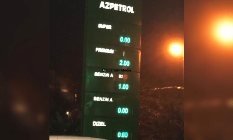 Azərbaycanda benzin bahalaşıb