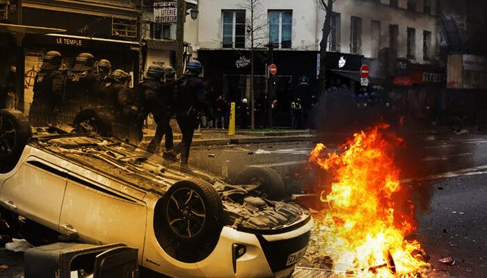 Paris küçələri döyüş meydanına çevrilib!  Türkiyədən ardıcıl açıqlamalar: Bu, Fransadakı PKK-dır