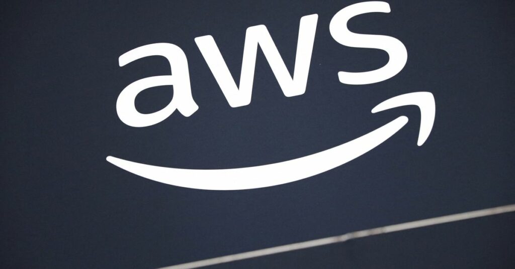 Logo for Amazon Web Services (AWS) in Toronto