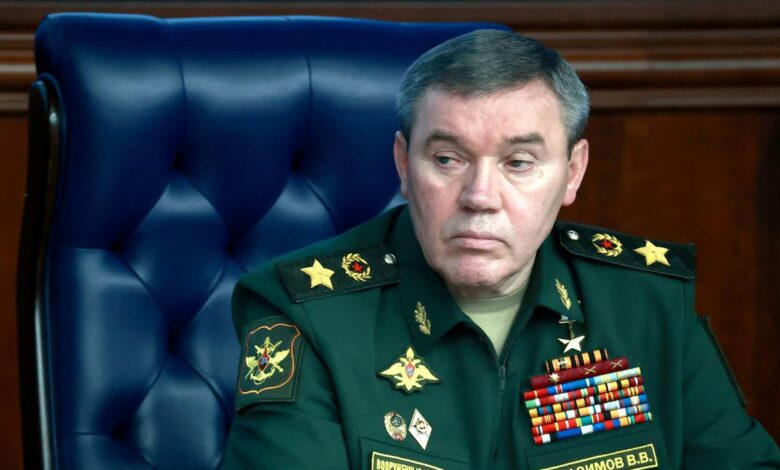 Chief of the General Staff of Russian Armed Forces Valery Gerasimov attends a meeting of Defence Ministry Board in Moscow