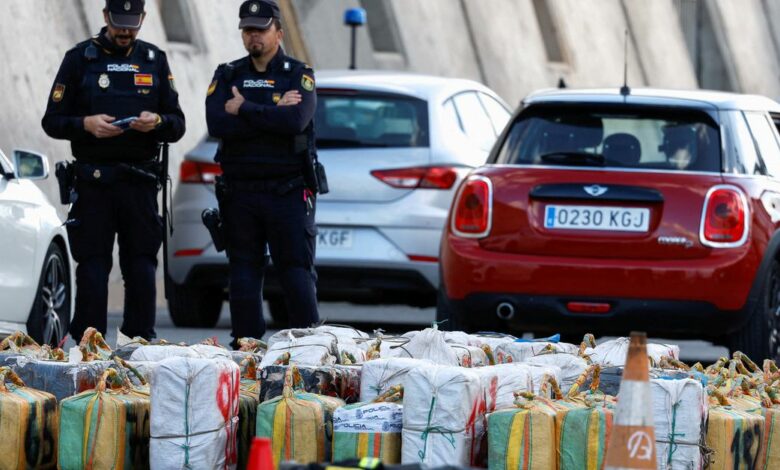İspaniya polisi mal-qara gəmisindən 114 milyon dollar dəyərində kokain müsadirə edib