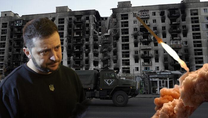 Rusiya Ukraynaya raketlərlə hücum etdi!  Kiyevdə hündür binalar uçub, çoxları ölüb