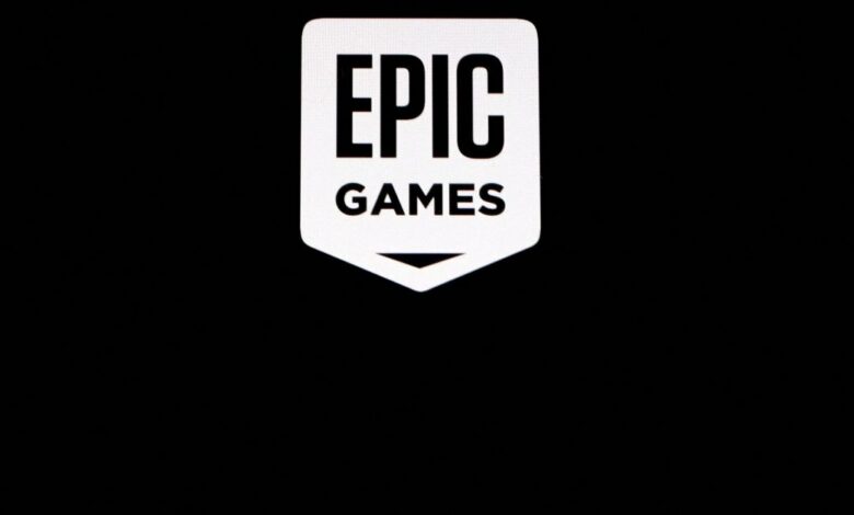 The Epic Games logo, maker of the popular video game