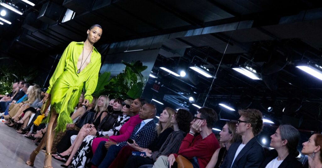 Michael Kors shows his spring summer 2023 collection during New York Fashion Week