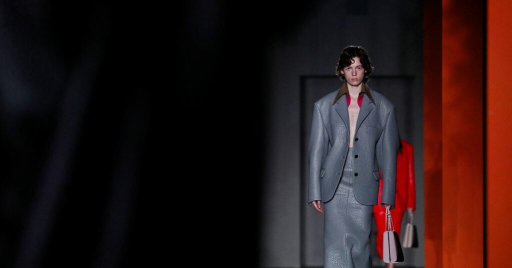 Prada presents Fall-Winter 2023/2024 collection during Milan Fashion Week