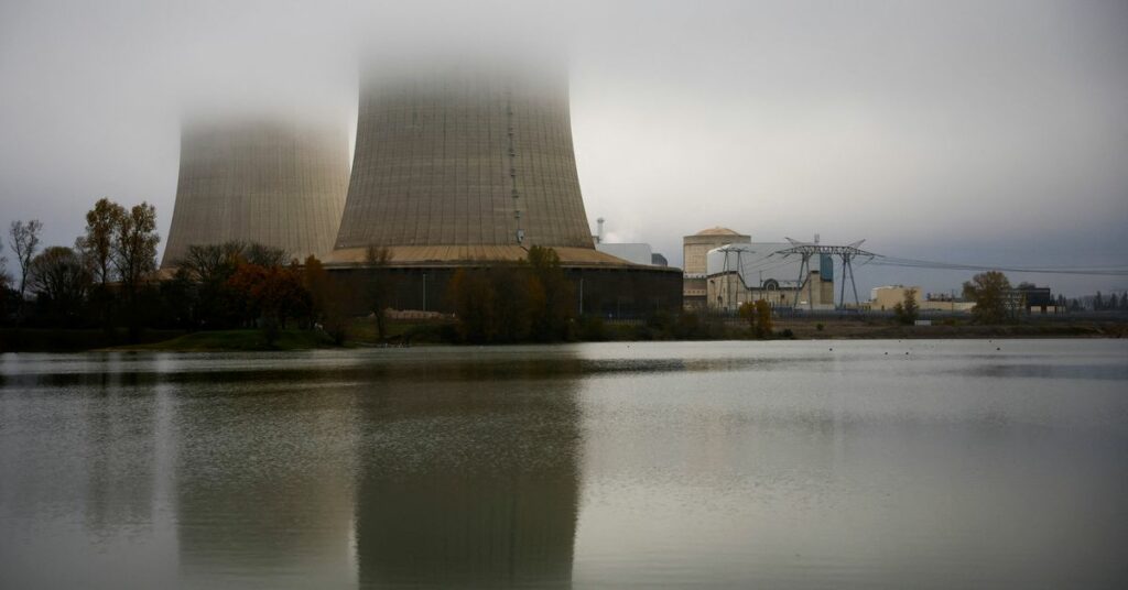 Electricite de France (EDF) nuclear power plant are seen in Saint-Laurent-Nouan