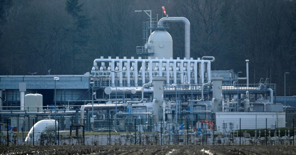 Astora natural gas depot in Rehden