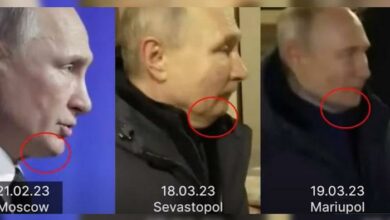 Fotolar paylaşıldı, dünya bu iddiadan danışır!  3 fərqli Putin varmı?