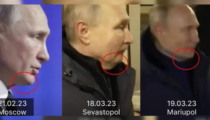 Fotolar paylaşıldı, dünya bu iddiadan danışır!  3 fərqli Putin varmı?