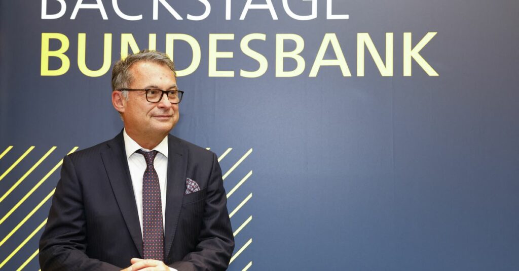 German Bundesbank President Nagel in Frankfurt