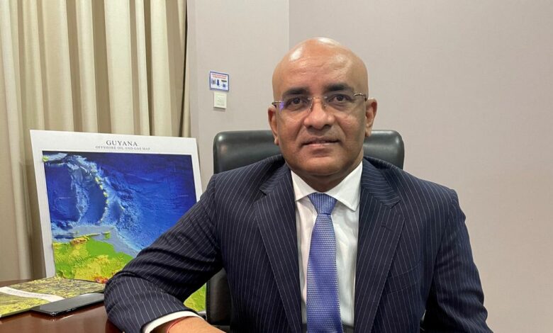 Guyana's Vice President Bharrat Jagdeo poses for a photo during an interview with Reuters in Georgetown