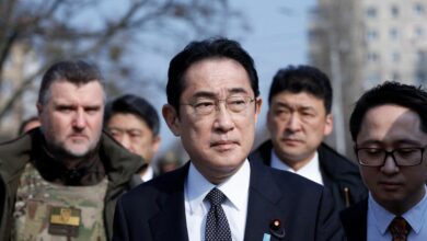 Japanese Prime Minister Kishida visits Ukraine
