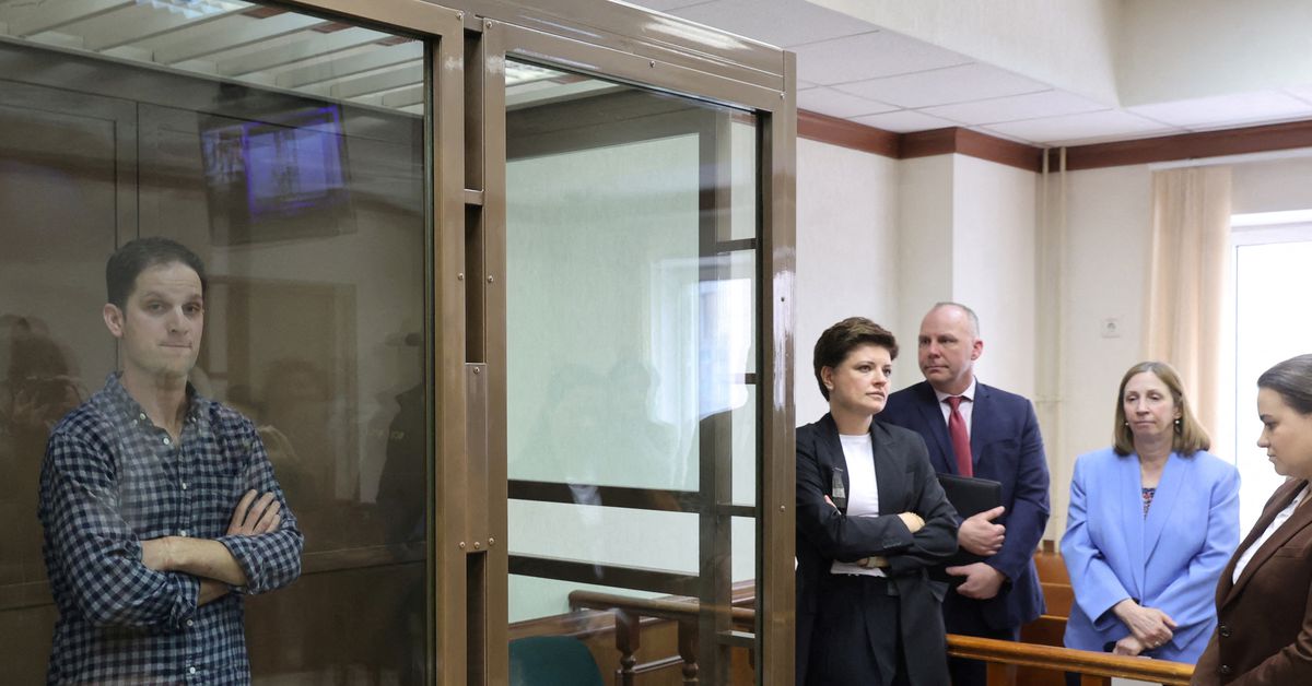 Moscow court hears appeal by WSJ reporter Evan Gershkovich