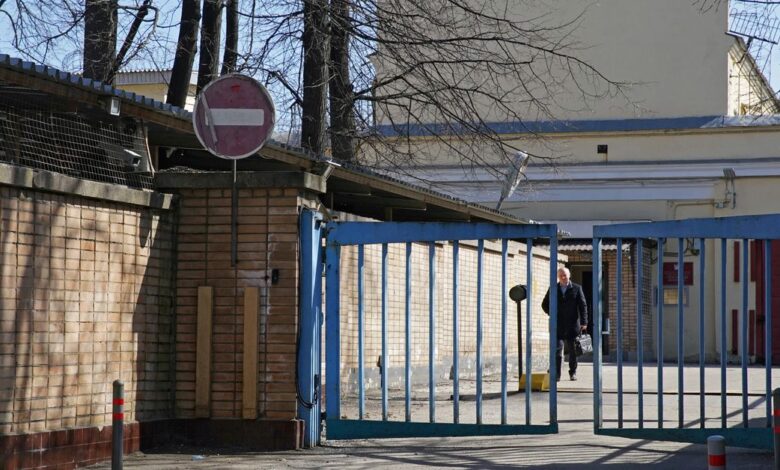 A view shows the pre-trial detention centre Lefortovo in Moscow