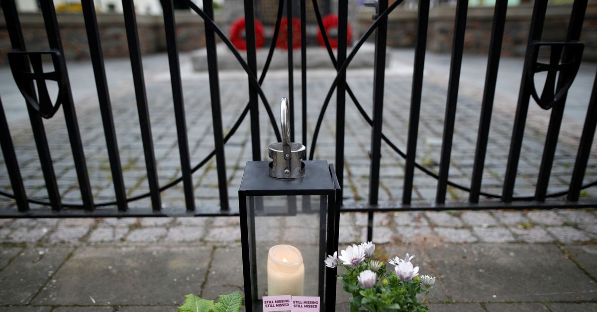 A candle burns to mark the 10th anniversary of the disappearance of Madeleine McCann from a holiday flat in Portugal, near her home in Rothley