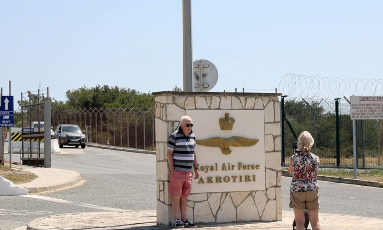 RAF Akrotiri, Britsh military base in Cyprus, near Limassol