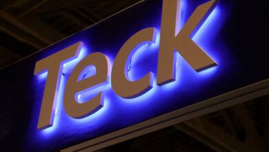 Logo of Teck Resources at Prospectors and Developers Association of Canada conference in Toronto