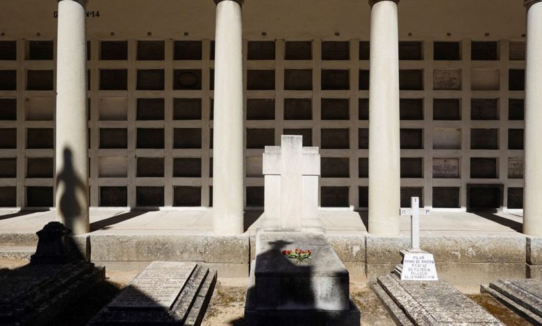 Spain to exhume body of founder of Spanish fascist Falange party on Monday