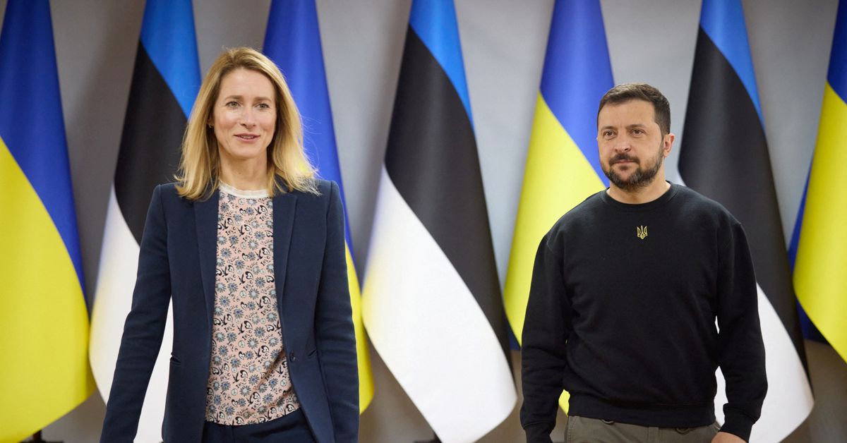 Estonian PM Kallas and Ukraine