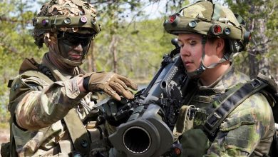 Finland hosts its first military exercise as a NATO member in the High North above the Arctic Circle