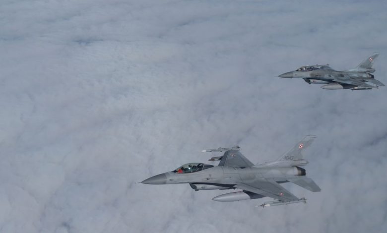 NATO holds an air display event in Poland
