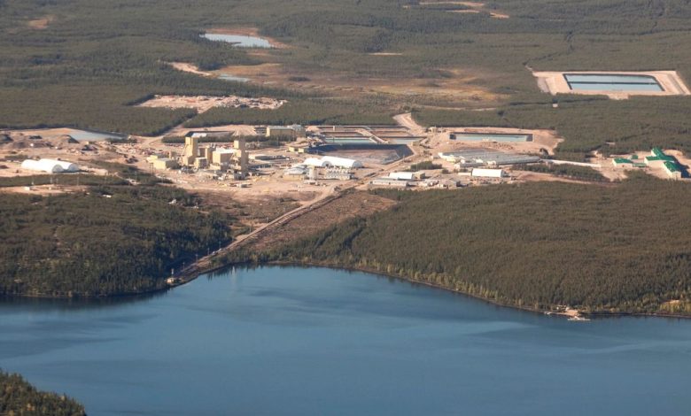An aerial view of Cameco