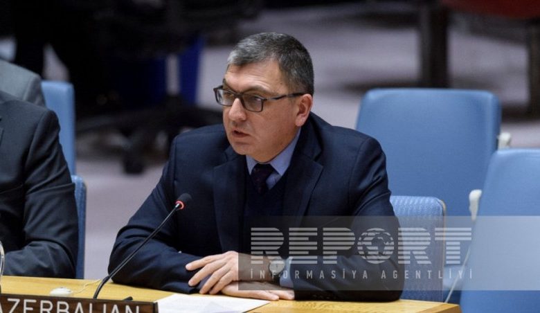 Azərbaycanlı diplomat BMT-də Ermənistanın yalanlarından danışıb 