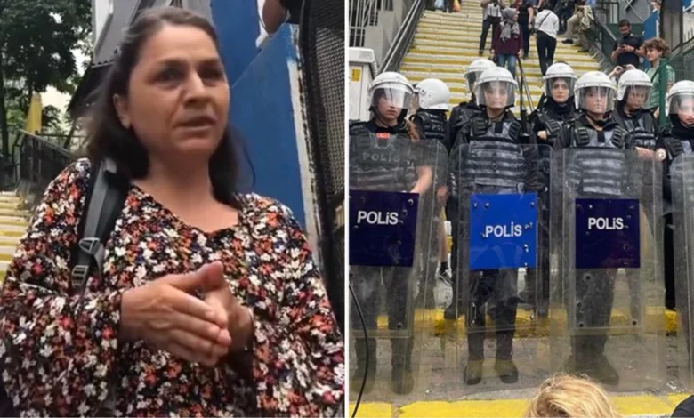 HDP millət vəkili Özgül Saki LGBT yürüşünə icazə verməyən polisi hədəf aldı!  AK Partiyadan reaksiya gecikməyib