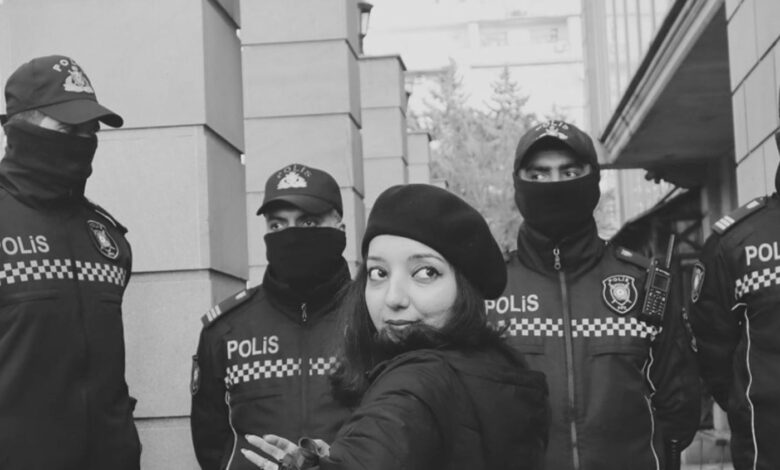Reportyor Elnarə Qasımova saxlanıldı