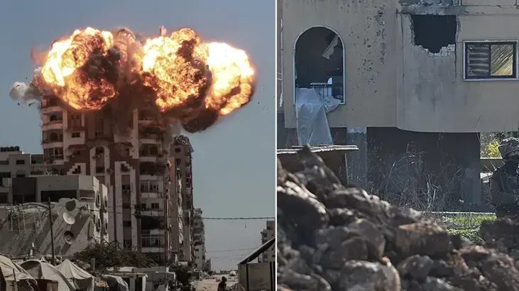 İsrailin Qəzzaya hücumları və yardım qıtlığı: "Partlayıcı robotlarla binaları partlatdılar"